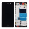 Ecran Huawei P8 Lite 2015 Negru CU RAMA (Compatibil)