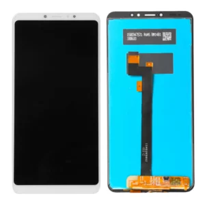 Ecran Compatibil pentru Xiaomi Mi Max 3 Alb Fara Rama