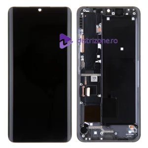 Ecran Compatibil pentru Xiaomi Mi Note 10 / Xiaomi Mi Note 10 Pro Negru CU RAMA