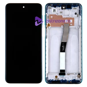Ecran Xiaomi Redmi Note 9 Pro Max Aurora Blue Cu Rama (Compatibil)