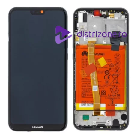 Ecran Huawei P20 Lite Negru (Service Pack)