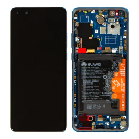 Ecran Huawei P40 Pro Blue (Service Pack)