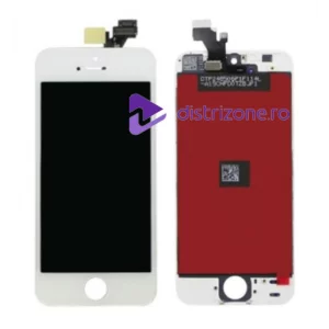 Ecran Compatibil pentru iPhone 5 Alb