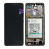 Ecran Samsung A525 4G/ A526B 5G Galaxy A52 2021 Albastru Cu Baterie (Service Pack)