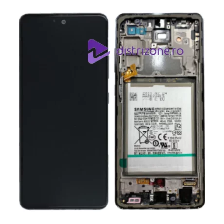 Ecran Samsung A525 4G/ A526B 5G Galaxy A52 2021 Albastru Cu Baterie (Service Pack)