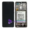 Ecran Samsung A525 4G / A526B 5G Galaxy A52 2021 Negru Cu Baterie (Service Pack)