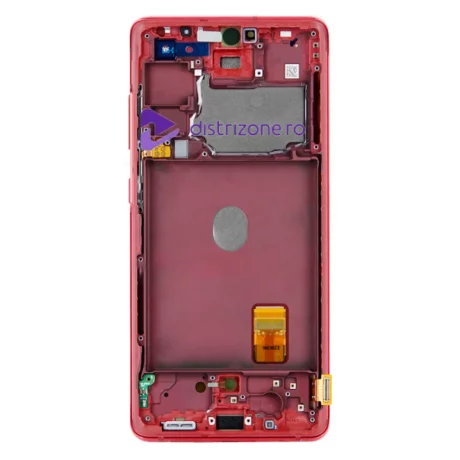 Ecran Samsung G780/ G781 Galaxy S20 FE 4G/ 5G Cloud Red (Rosu) (Service Pack)