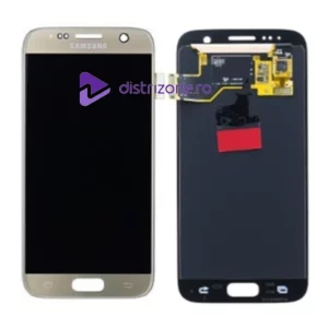 Ecran Samsung G930 Galaxy S7 Auriu (Service Pack)