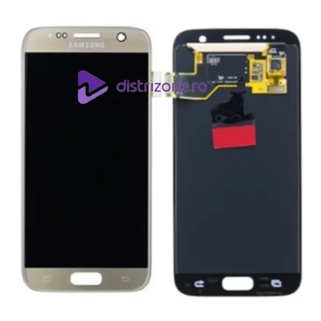 Ecran Samsung G930 Galaxy S7 Auriu (Service Pack)