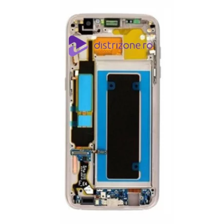 Ecran Samsung G935 Galaxy S7 Edge Auriu (Service Pack)