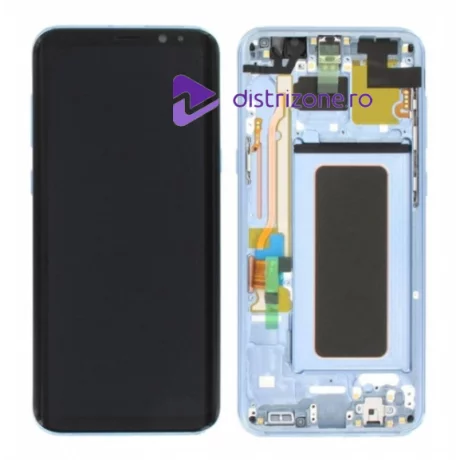 Ecran Samsung G955 Galaxy S8 Plus Albastru (Service Pack)