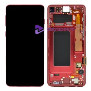 Ecran Samsung G975 Galaxy S10 Plus Cardinal Red (Rosu) Service Pack