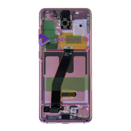 Ecran Samsung G980/ G981 Galaxy S20 Cloud Pink (Roz) (Service Pack)
