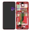 Ecran Samsung G985/ G986 Galaxy S20 Plus 4G/ 5G Aura Red (Rosu) (Service Pack)