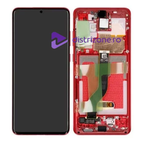 Ecran Samsung G985/ G986 Galaxy S20 Plus 4G/ 5G Aura Red (Service Pack)