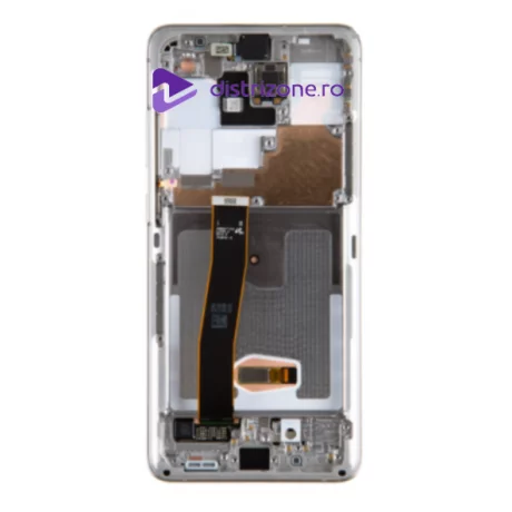 Ecran Samsung G988 Galaxy S20 Ultra Cloud White (Alb) (Service Pack)