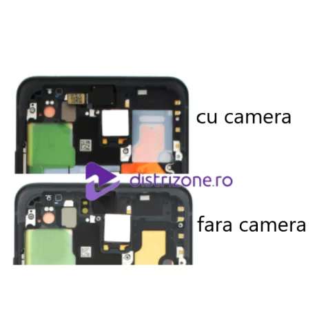 Ecran Samsung G988 Galaxy S20 Ultra 5G Cosmic Grey Fara Camera Frontala (Service Pack)