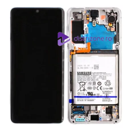 Ecran Samsung G991 Galaxy S21 5G Phantom White (Service Pack)