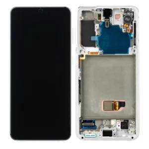 Ecran Samsung G991 Galaxy S21 5G Alb Fara Baterie (Service Pack)