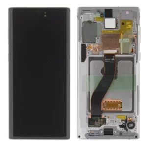 Ecran Samsung N970 Galaxy Note 10 Aura White (Alb) (Service Pack)