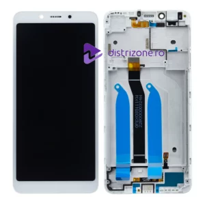 Ecran Xiaomi Redmi 6/6a Alb Cu Rama (Service Pack)