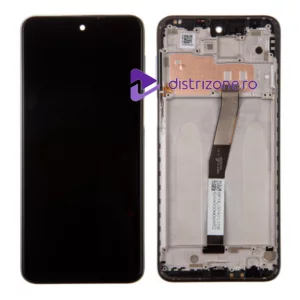 Ecran Xiaomi Redmi Note 9 Pro/ 9S Negru Cu Rama (Service Pack)