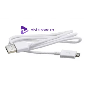 Cablu Date Si Incarcare Micro-USB Alb 1M (Compatibil)